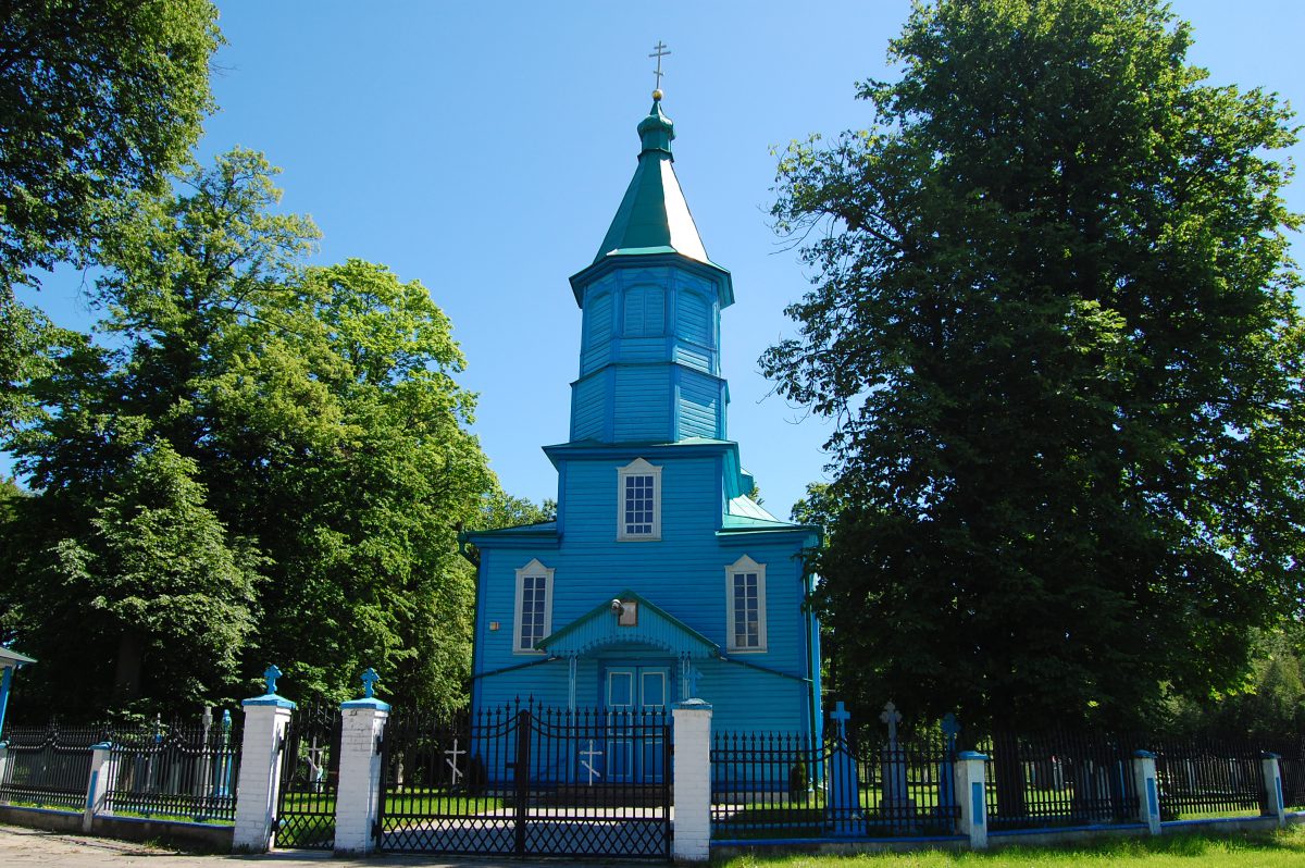 Ornamenty zdobnicze w Cerkwi pw. Św. Proroka Eliasza w Podbielu