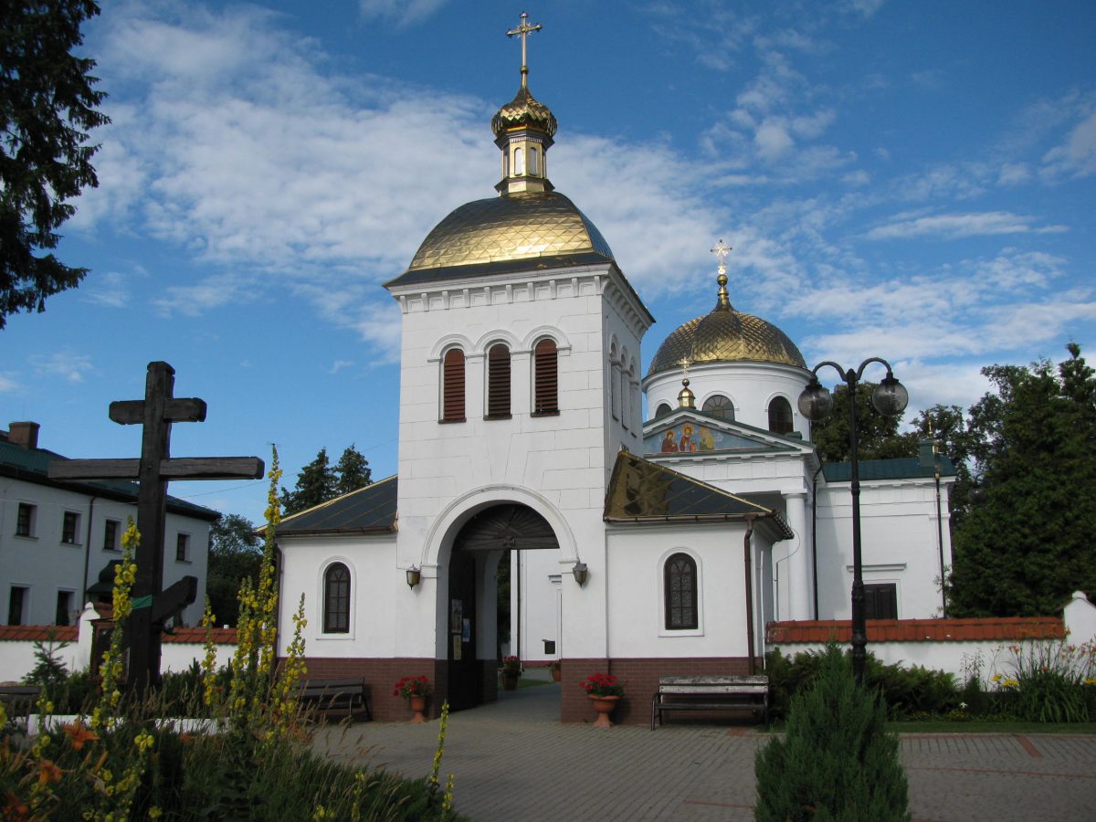 Polichromia Kapliczki nad źródełkiem w Monasterze Św. Onufrego w Jabłecznej