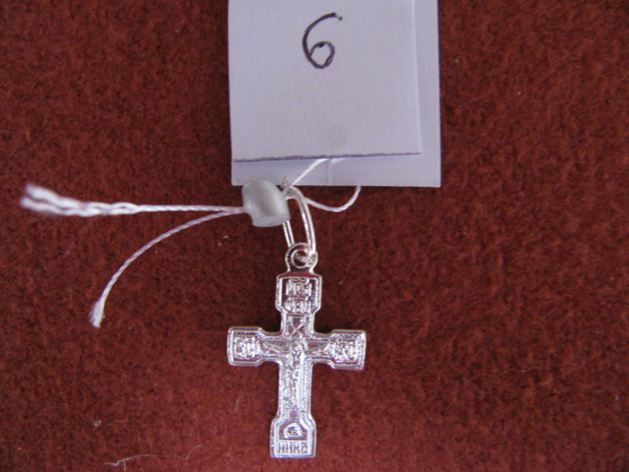 Krzyżyk srebrny 06